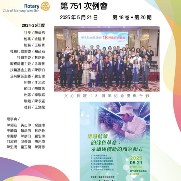 文心週訊第18卷第20期